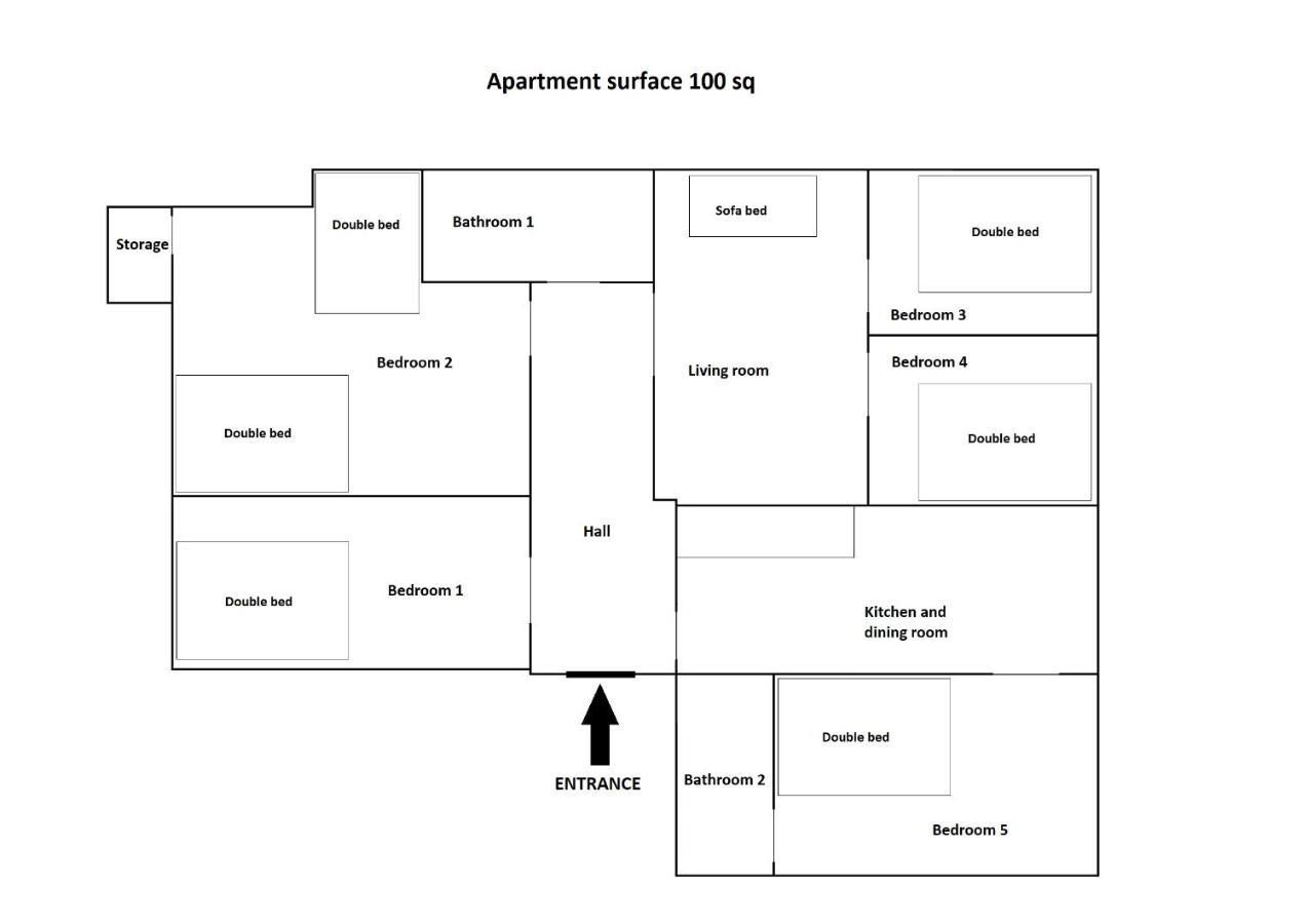 Top Location Apartments Topolowa Street Kraków Exteriör bild